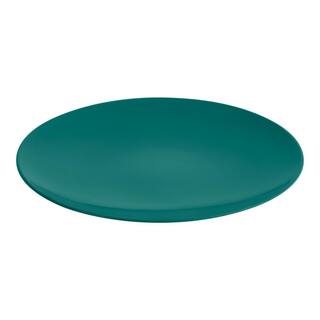 StyleWell Taryn Melamine Dinner Plate in Gloss Malachite Green (Set of 6) AA2181MAL