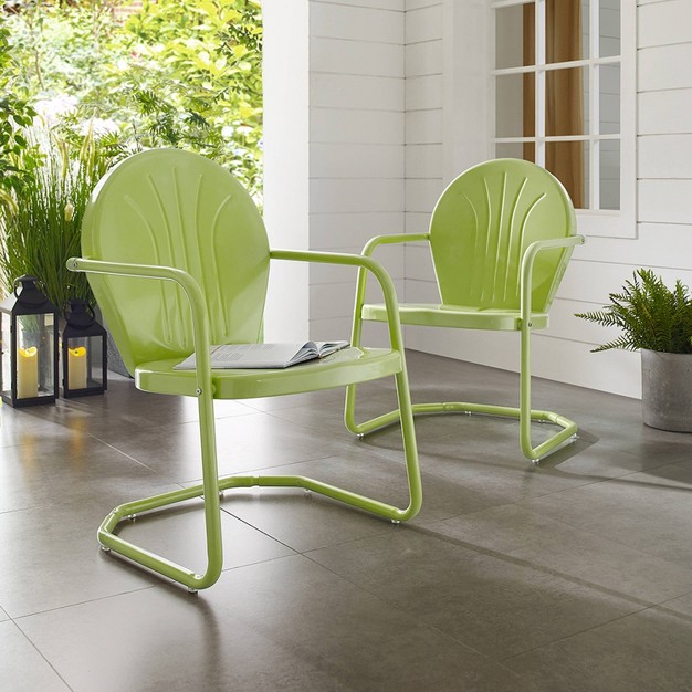 Griffith Metal Chair Key Lime Crosley