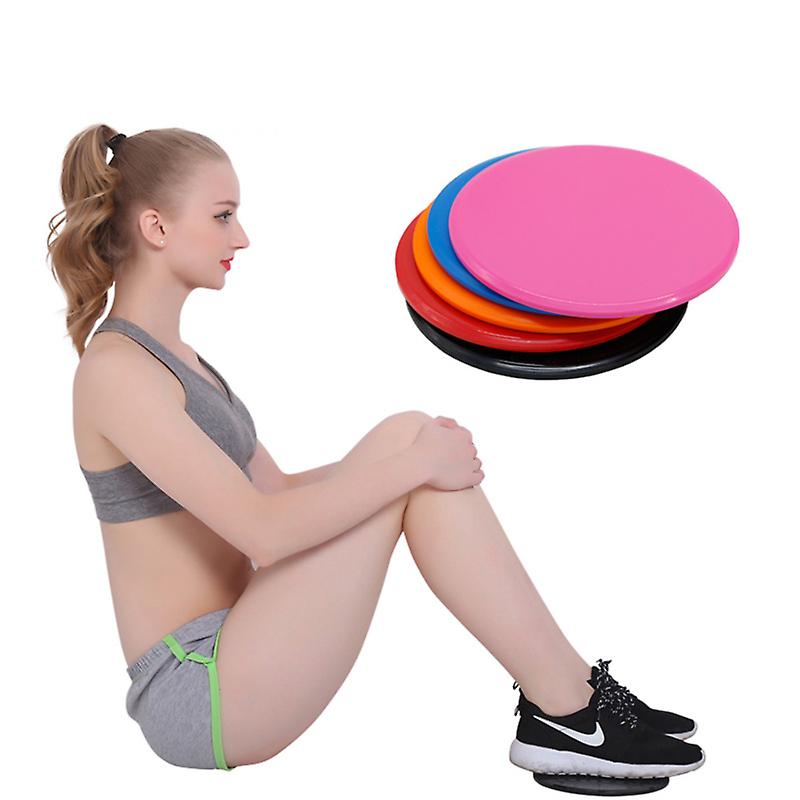 2pcs Fitness Gliding Discs Yoga Slider Exercise Plate Abdominal Core Body Training Home Gym Accessories Fitness Equipment