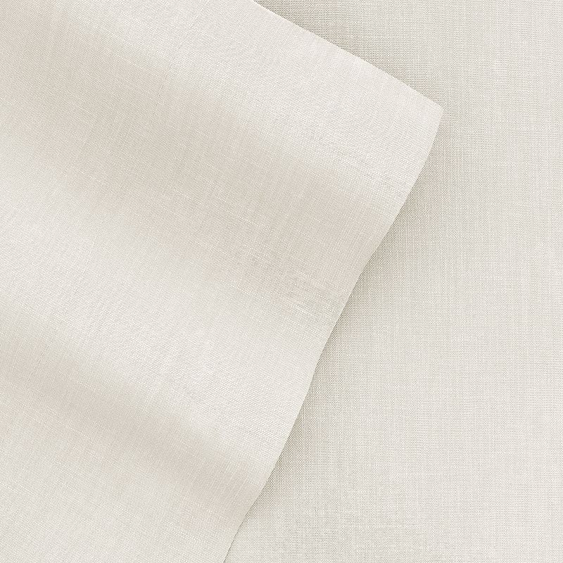 Home Collection Luxury Rayon From Bamboo and Linen Blend 4-piece Sheet Set