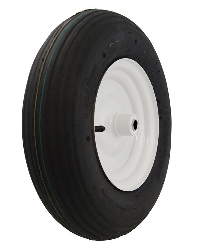 Marathon 8 in. D X 16 in. D 500 lb. cap. Centered Wheelbarrow Tire Ste