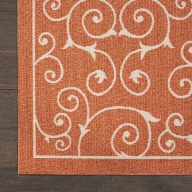 Nourison Home amp Garden Rs019 Indoor outdoor Area Rug