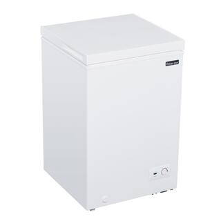 Magic Chef 3.5 cu. ft. Manual Defrost Chest Freezer in White HMCF35W5