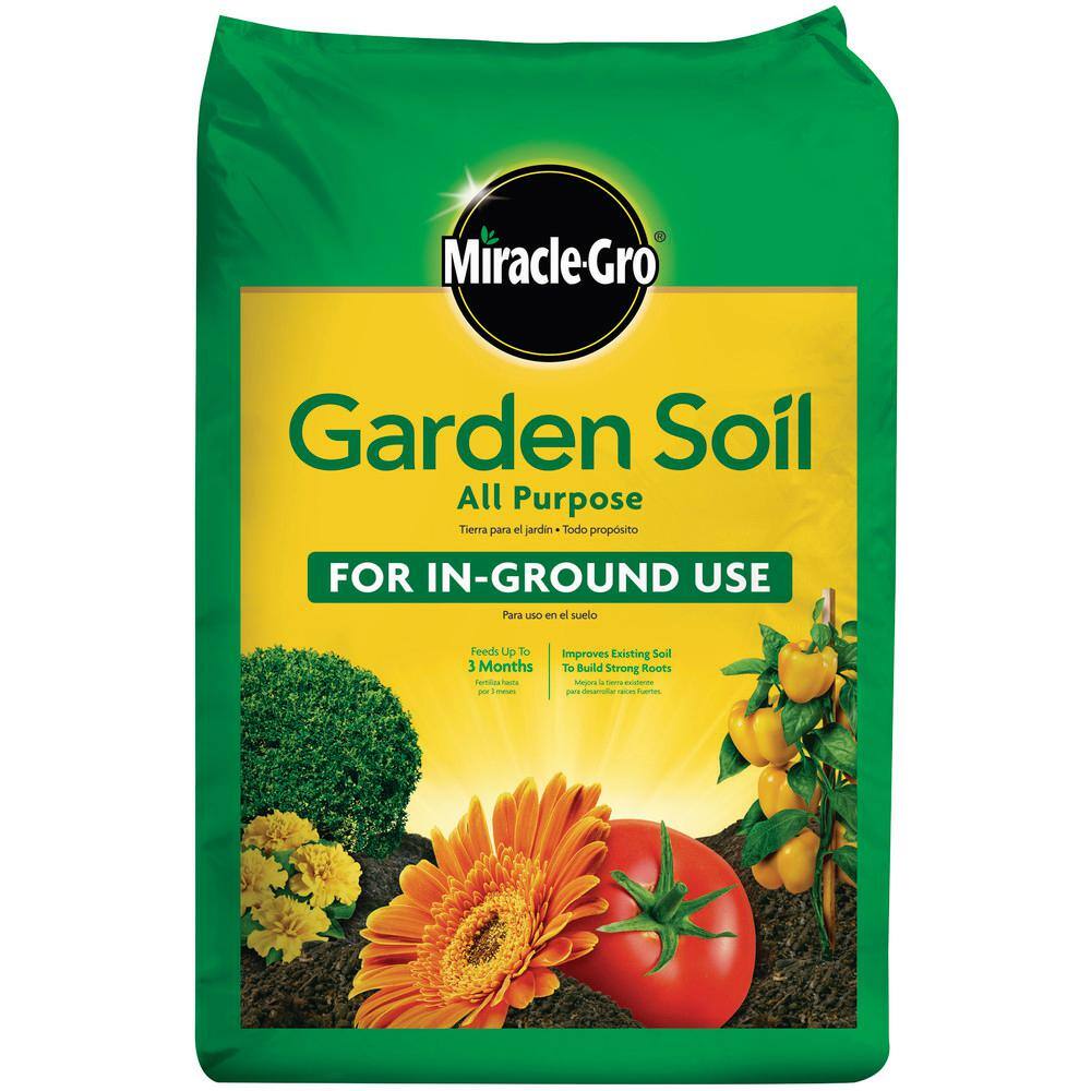 Miracle-Gro Garden Soil All Purpose for In-Ground Use 0.75 cu. ft. 75030430