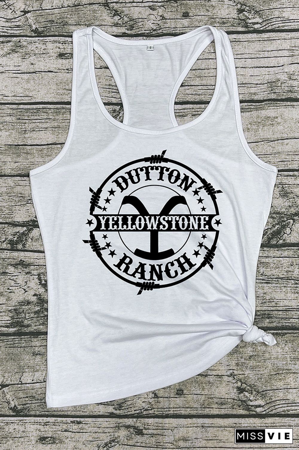 Dutton Ranch Yellowstone Sleeveless Tank Top Wholesale