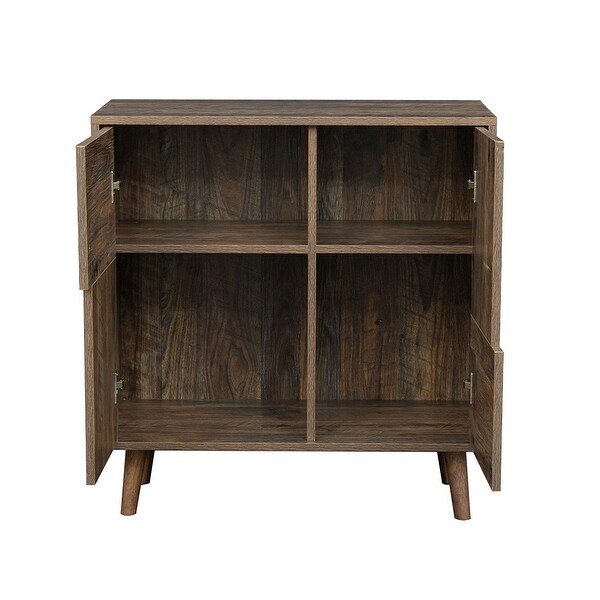 Sideboard，Console Table with Four Storage Spaces， Restaurant Sideboard