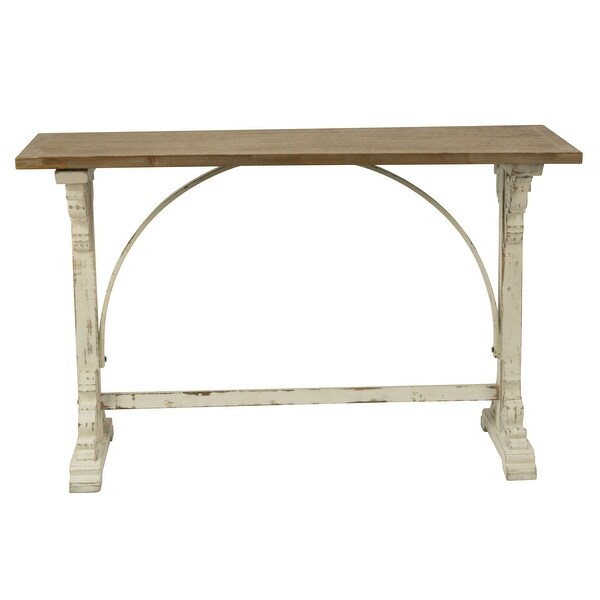 Wood Console Style Table