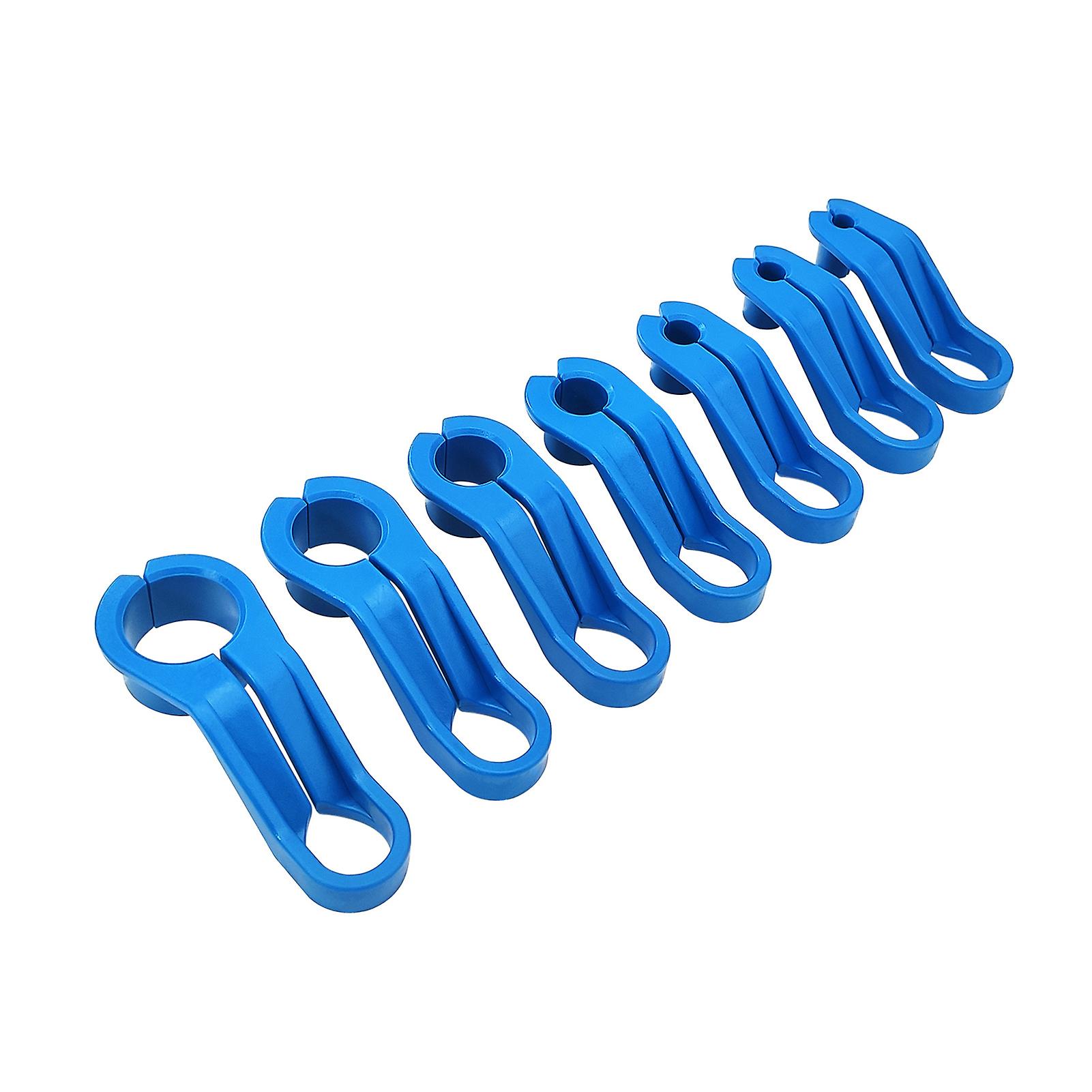 Blue 7pcs Ac Fuel Line Disconnect Tools Fuel Line Angled Disconnect Tool Set Blue Replacement For Ford And Chrysler