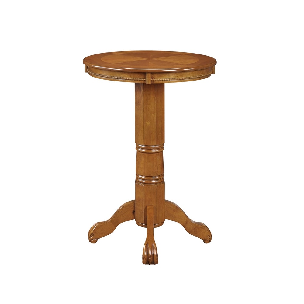 Florence 30 inch Round Wood Pub Table