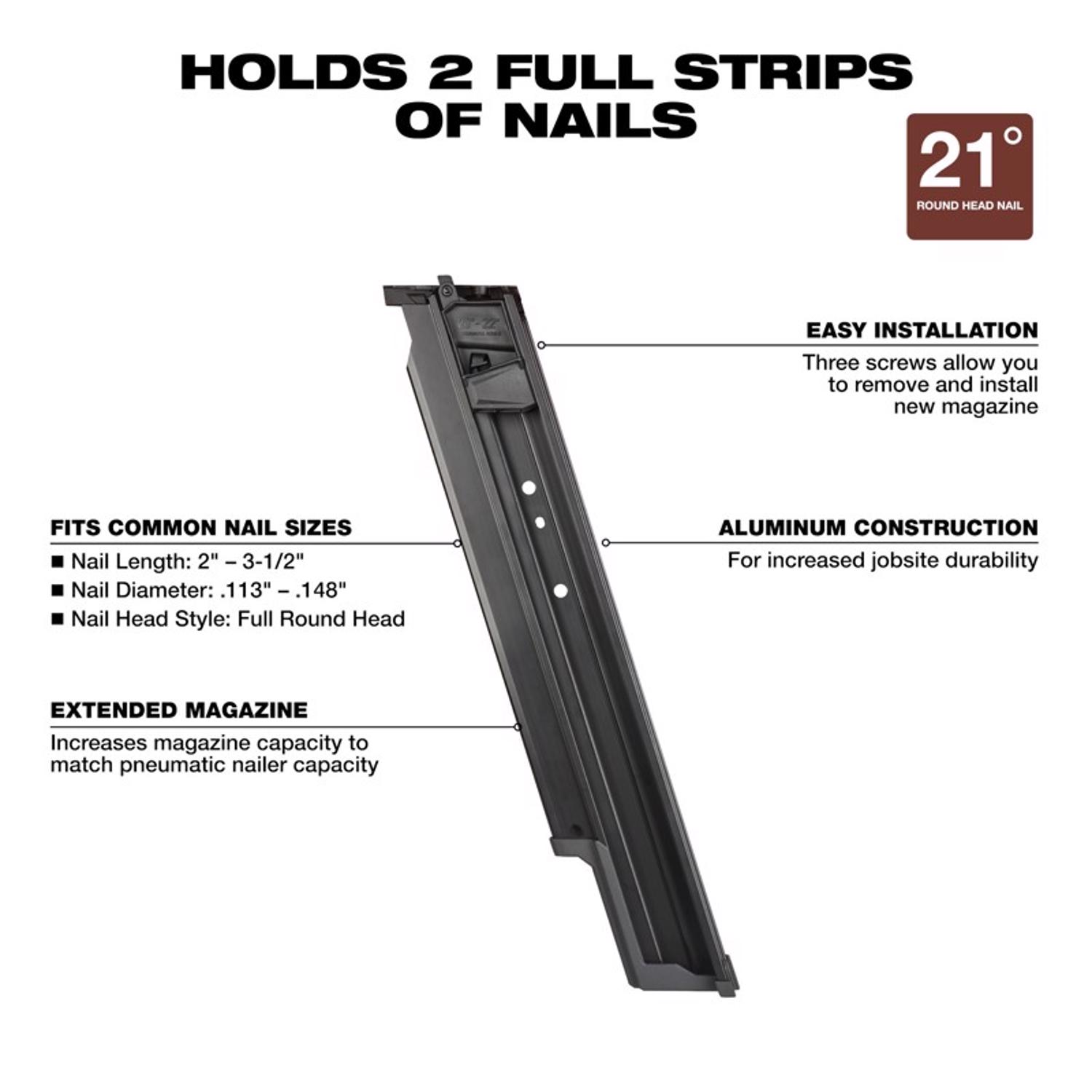 MW M18 FUEL M18 FUEL 21 deg Extended Capacity Magazine