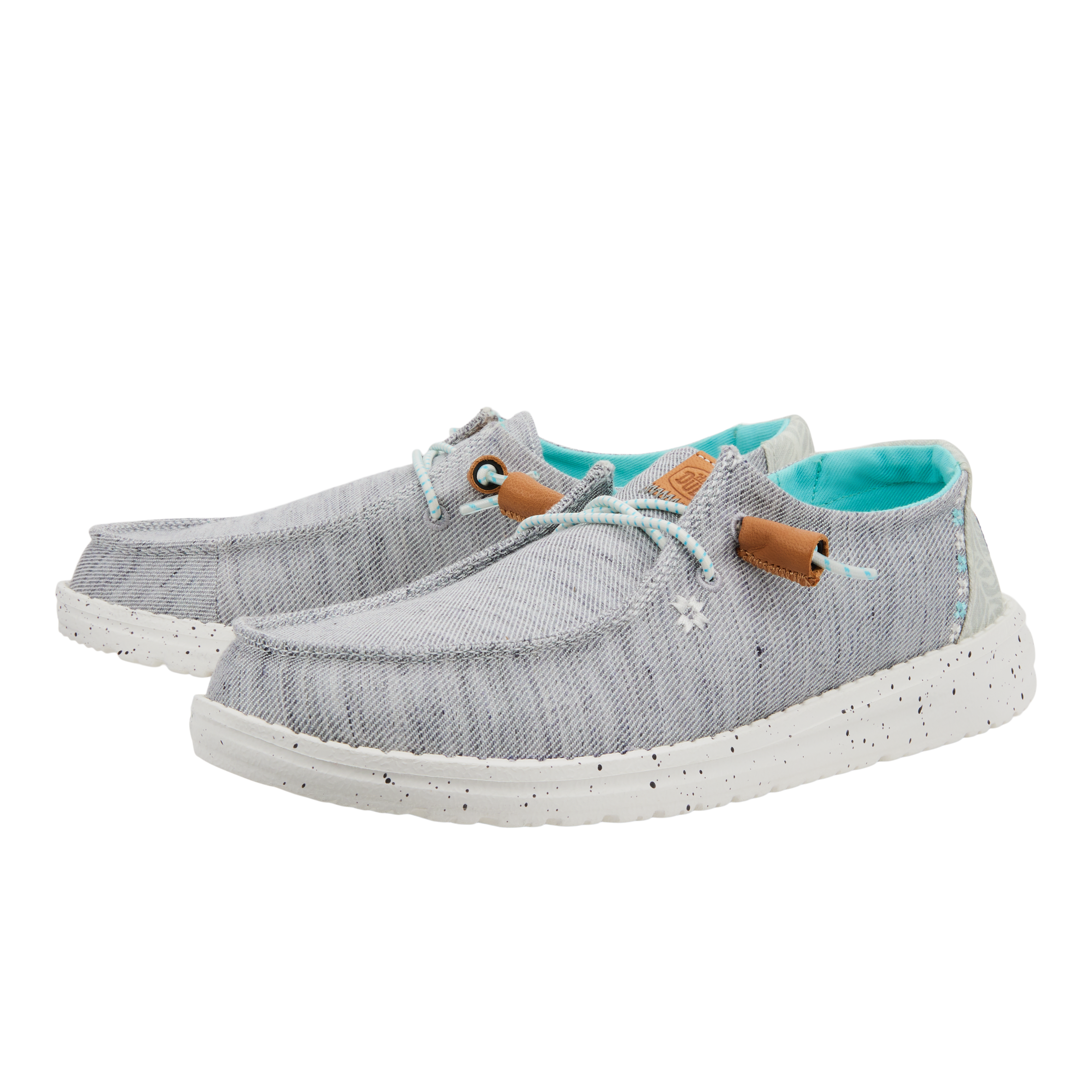 Wendy Heathered Slub Tropical - Grey