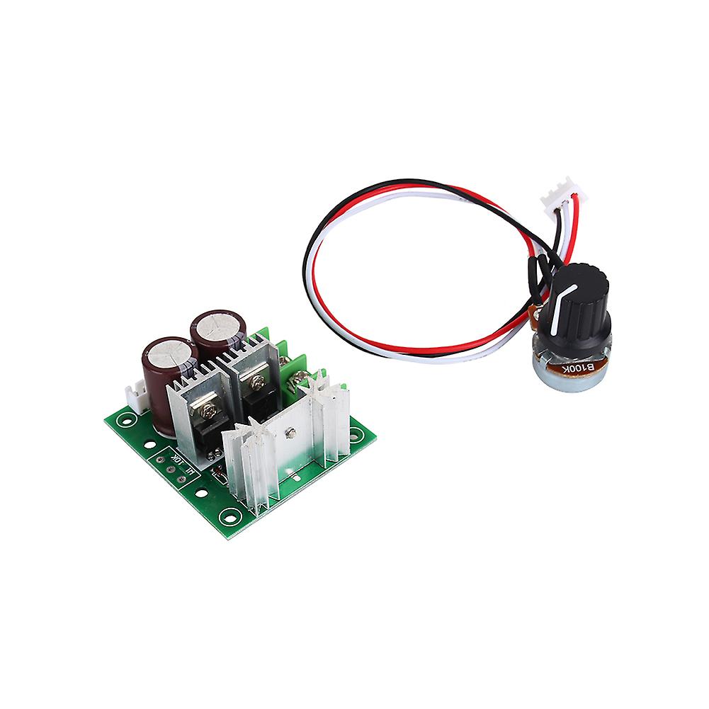 Dc 12v ~40v 400w 10a Adjustable Dc Motor Speed Controller Pwm Controller 13 Khz Drive Module