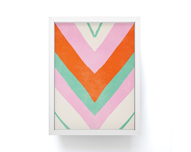 Sunshinecanteen Lima Framed Mini Art Society6