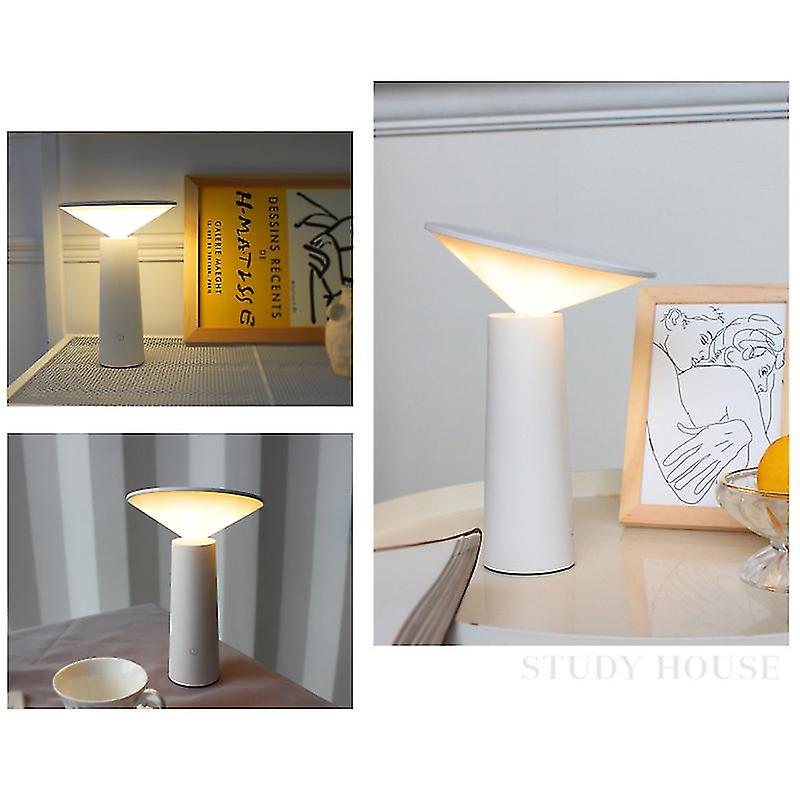 Dimmable Night Light Usb Rechargeable Desk Lamp For Bedroom Home Decor