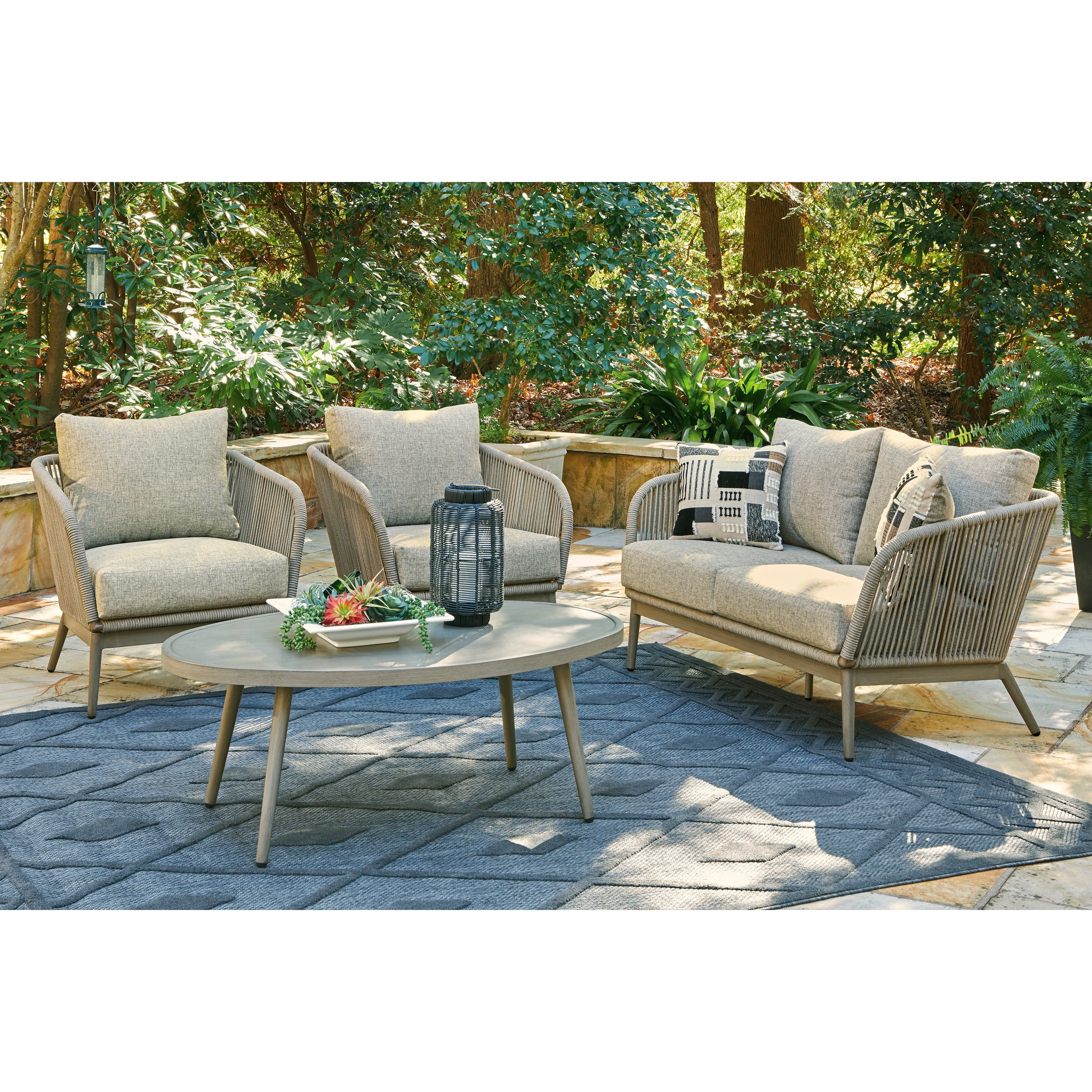 Rope Outdoor Loveseat