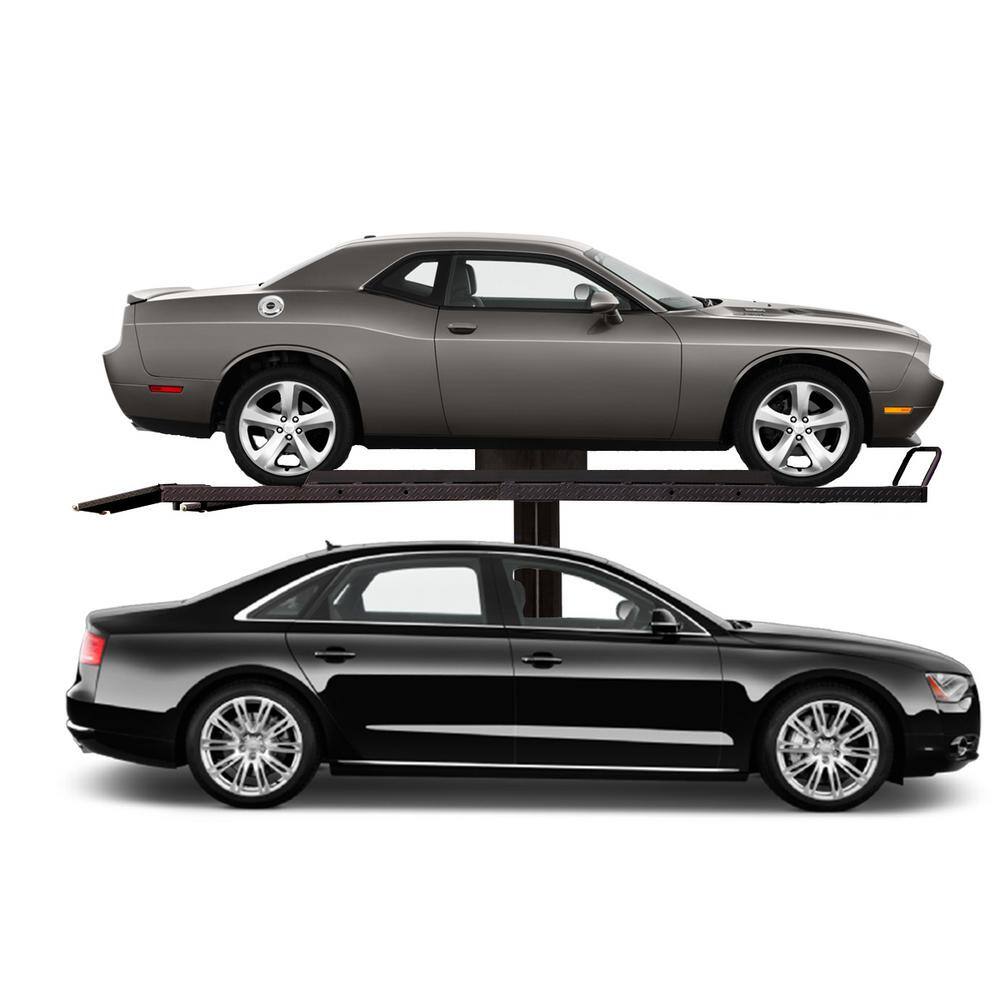 TUXEDO Single PostColumn Car Parking Storage Car Lift 6000 lbs. Capacity SP-6K-SS