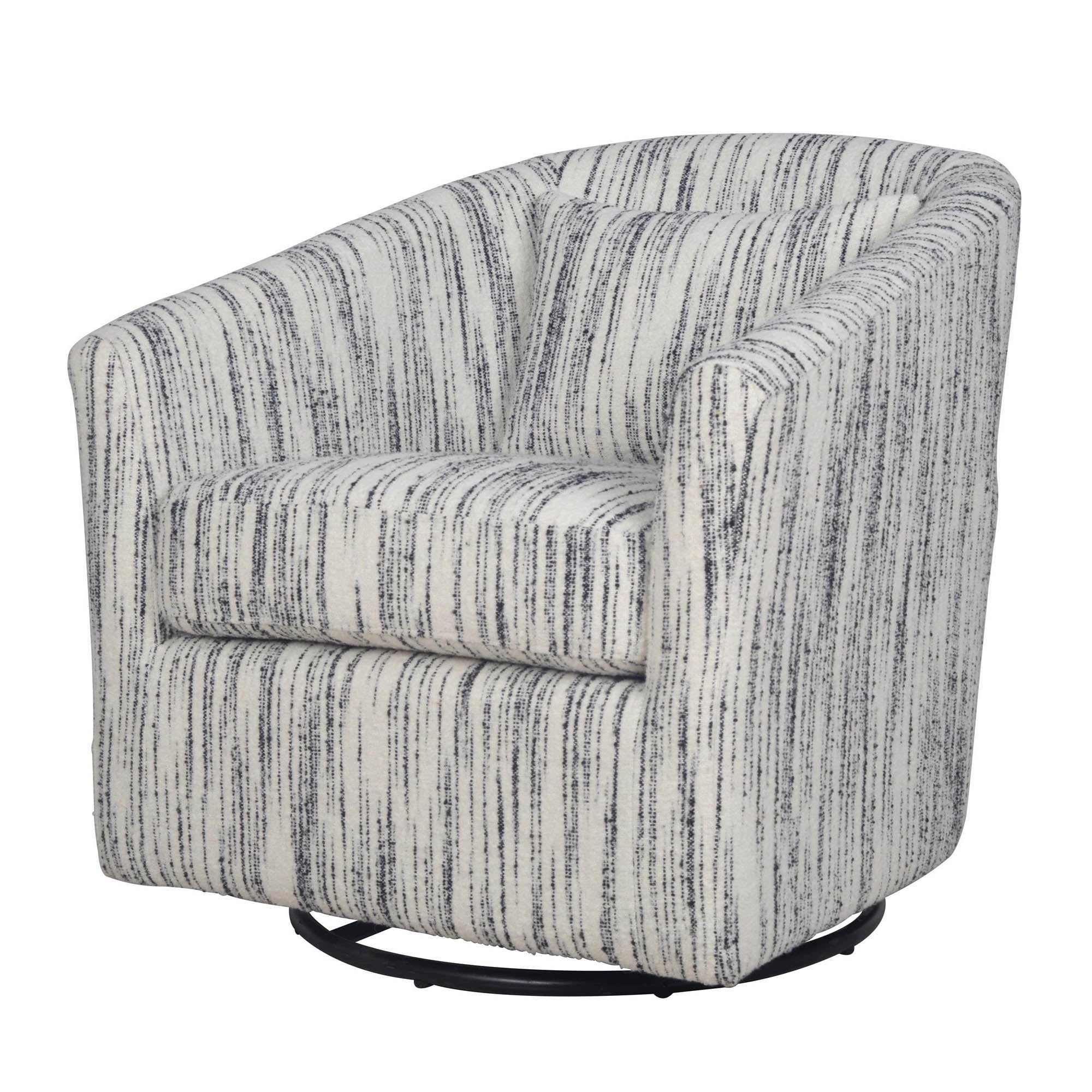 Carmen Swivel Glider - White Birch