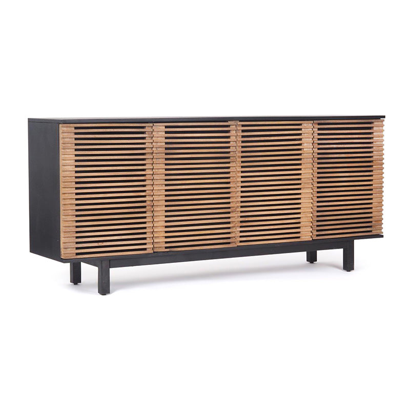 ACADIA Sideboard Buffet 170cm - Honey & Black