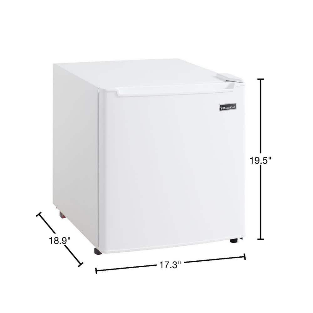 Magic Chef 17 cu ft Mini Fridge White with Freezer