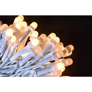 Novolink Bundle - 200 Light 8 mm Mini Globe Warm White Icicle LED String Light with Wireless Smart Control + 200 Light Add-on ICS-200-8-EXT-W