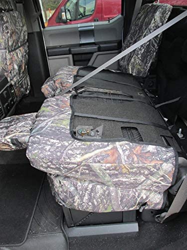 Durafit Seat Covers made to fit， FD81 XD3 C 2015-2019 F150/F550 Camo Endura and for 2015-2019 Ford F150 Super Crew Front and Rear Seat Cover Set.