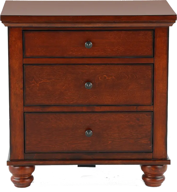 Cambridge Brown Cherry Nightstand