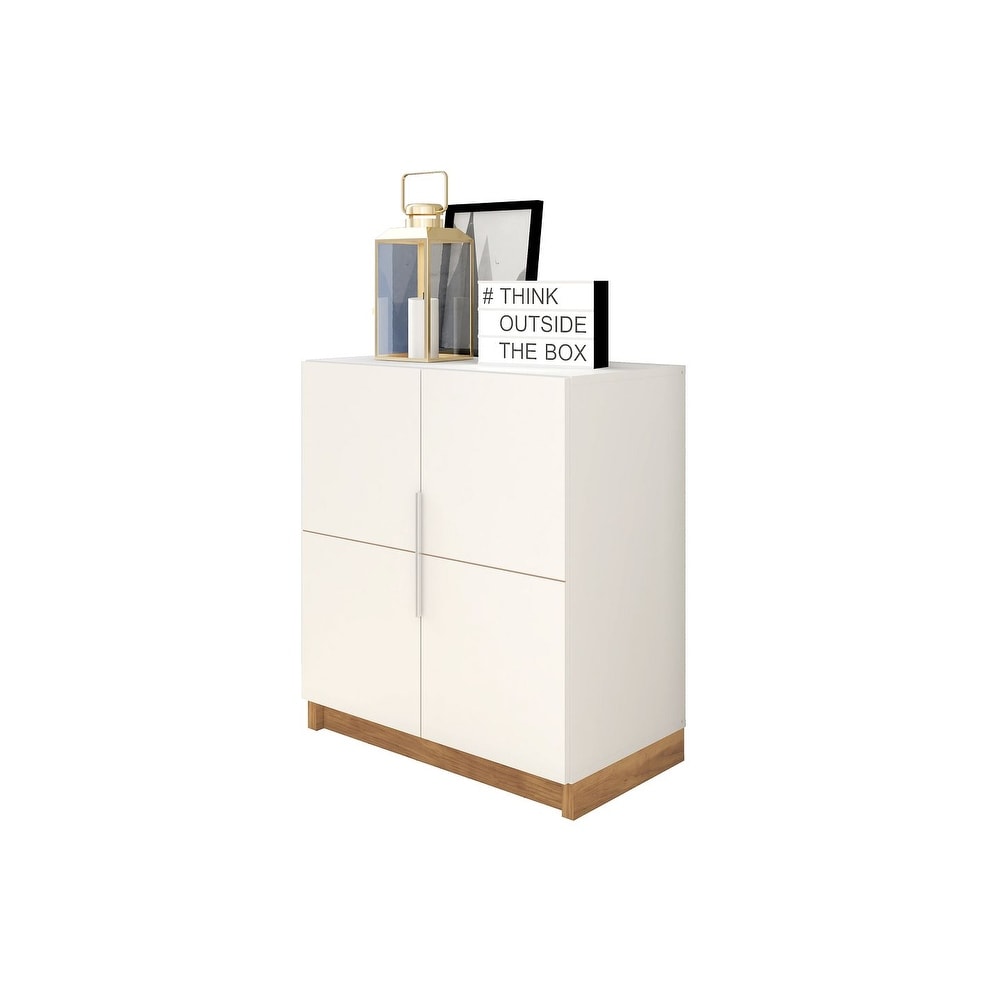 Manhattan Comfort Cornelia 4 Shelf Cabinet