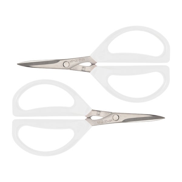 2-Pack Joyce Chen Original Unlimited Kitchen Scissors， White