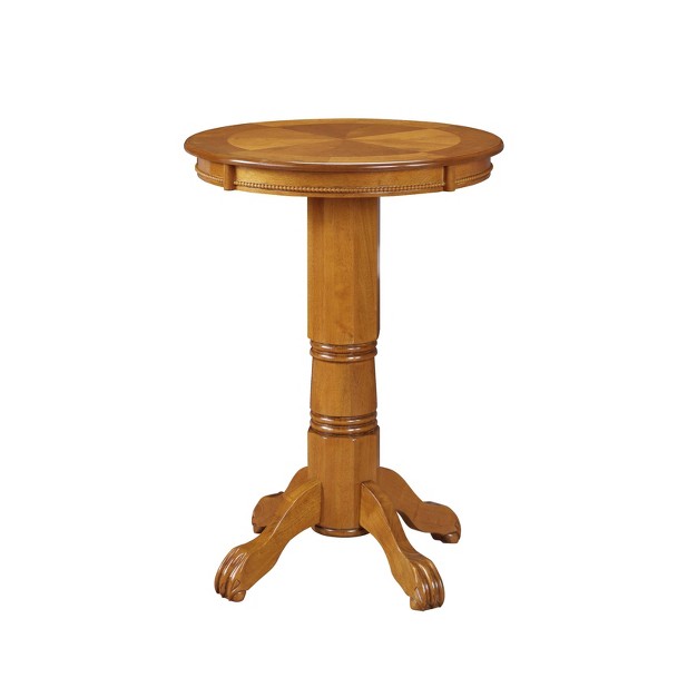 Florence Bar Height Table Fruitwood Brown Boraam