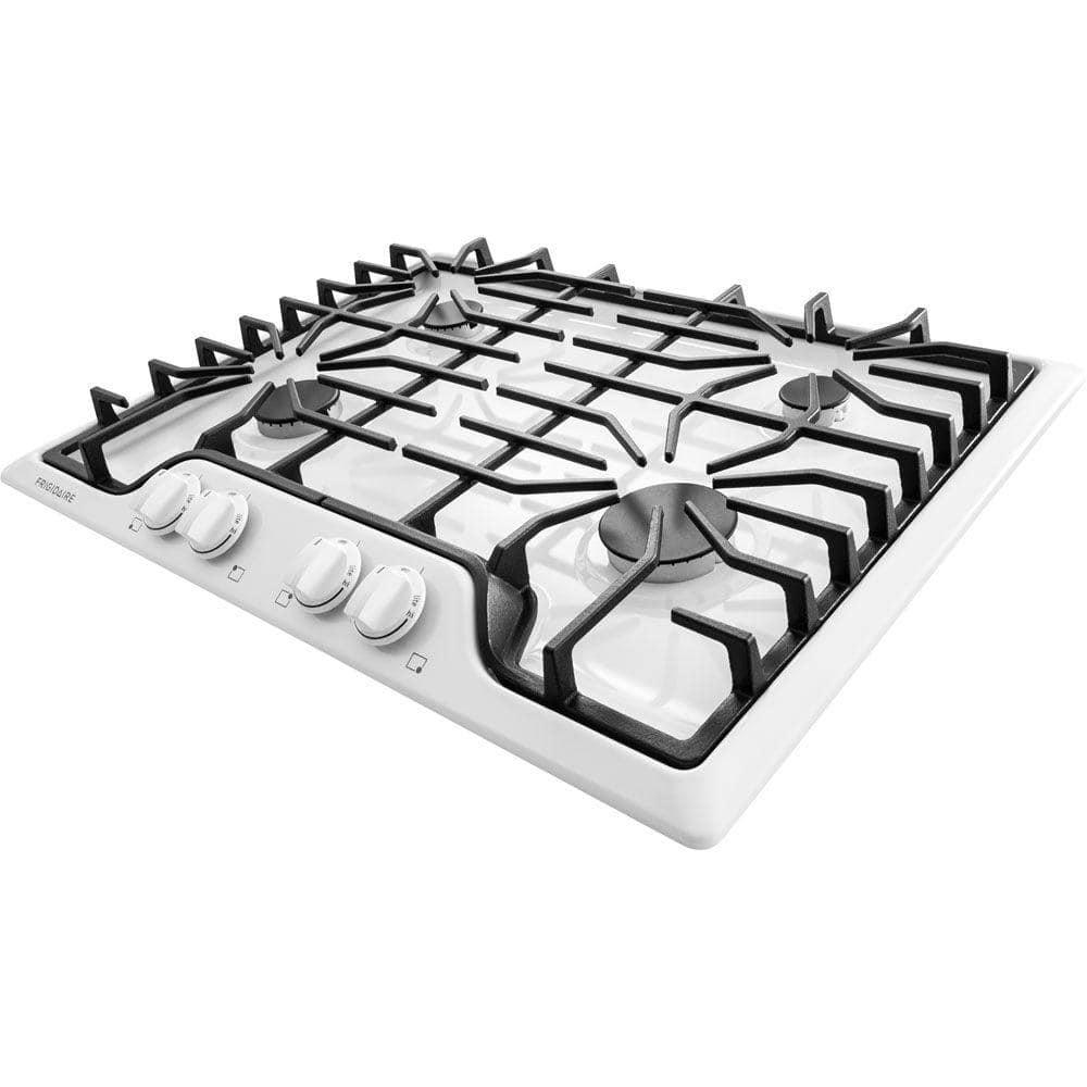 Frigidaire 30 in Gas Cooktop in White with 4 Burners