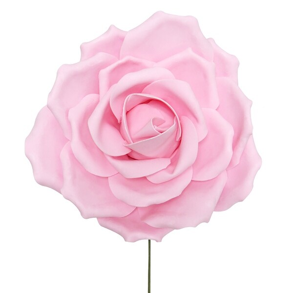 Set of 2 Large Foam Rose Stem Wall Decor Backdrop Art Crafts 16in