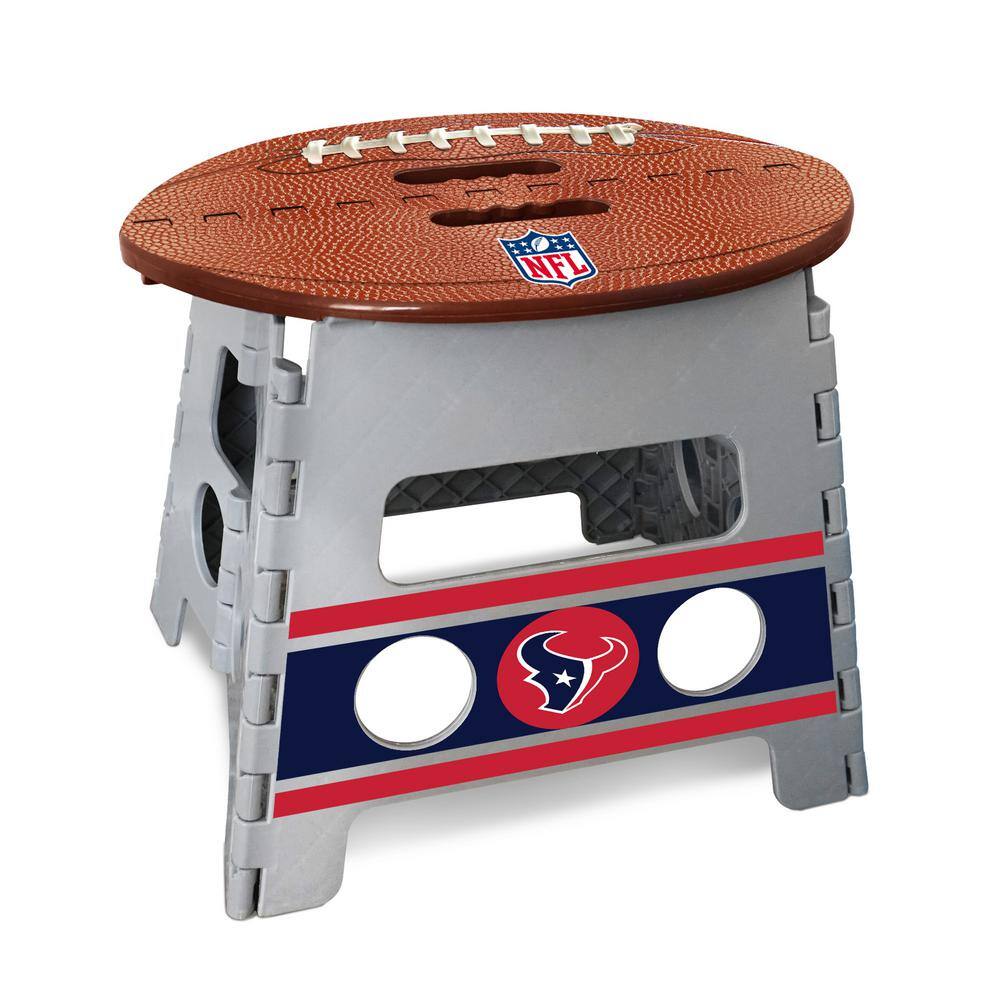 FANMATS NFL Houston Texans Plastic Folding Step Stool 24436
