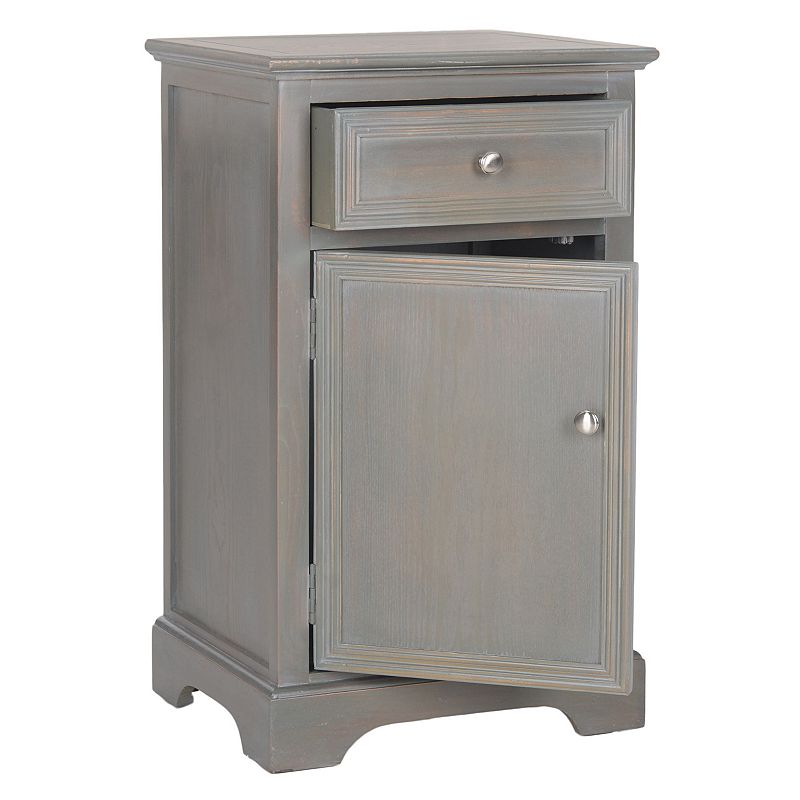 Safavieh Jarome Gray Cabinet End Table