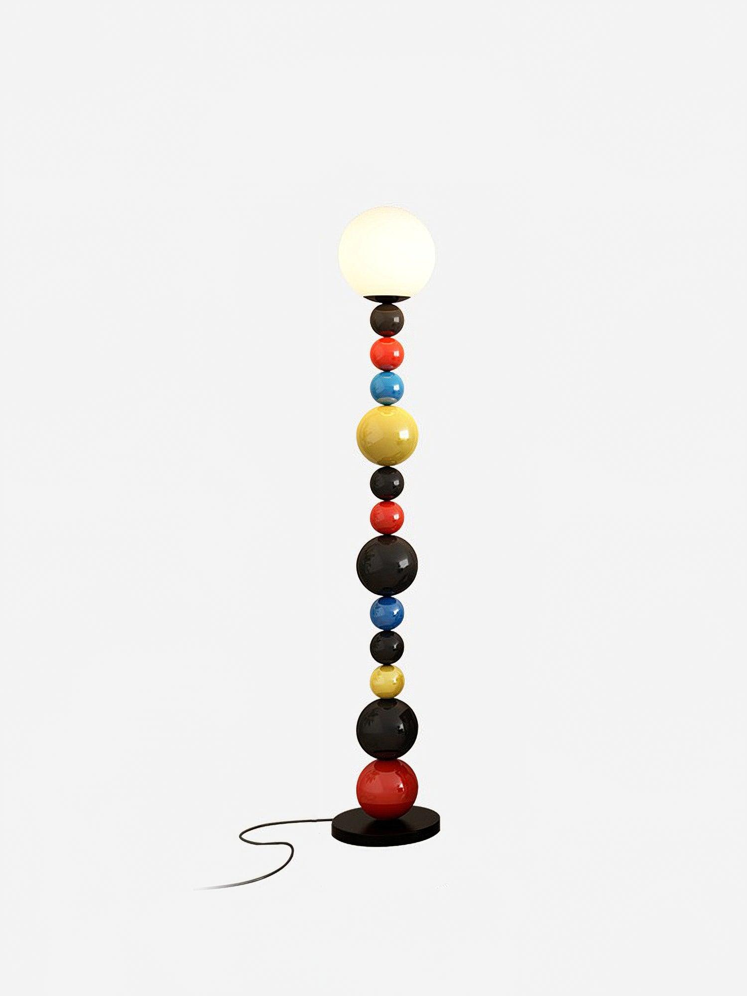 Colorful Round Ball Floor Lamp