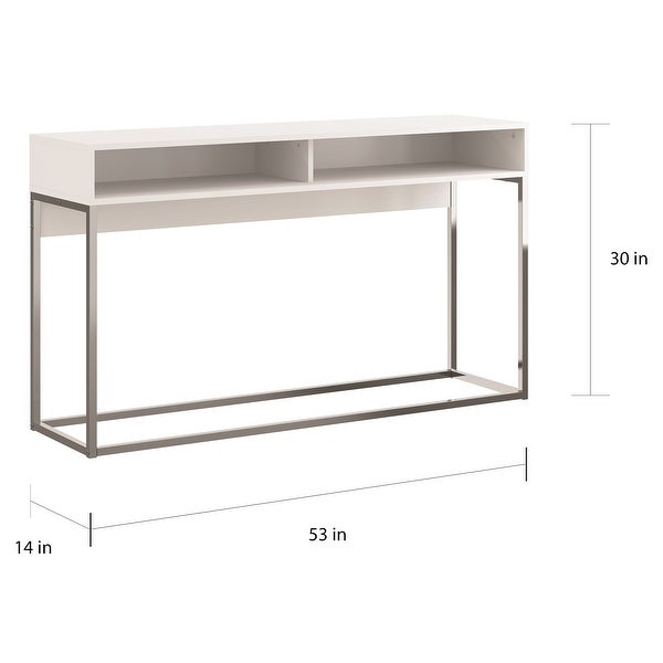 NOA Minimalist Modern Storage Console Table