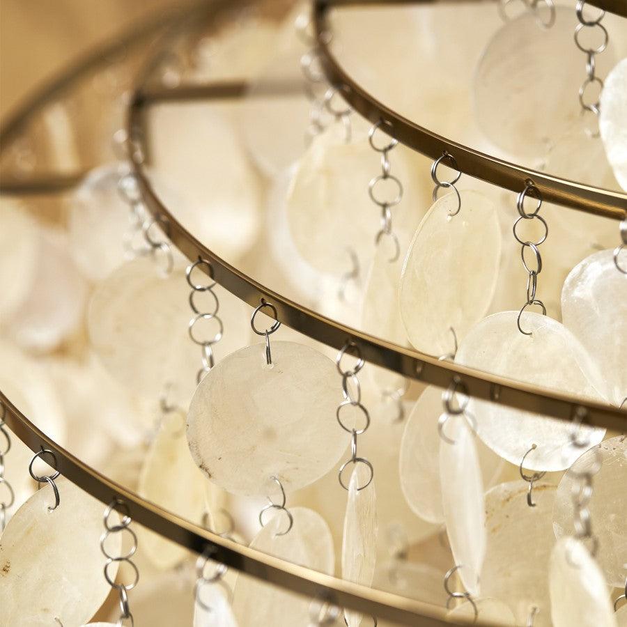 Round Shell Chandelier