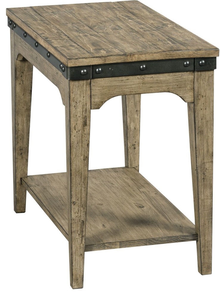 Kincaid Furniture Plank Road Artisans Chairside Table   Farmhouse   Side Tables And End Tables   by Unlimited Furniture Group  Houzz