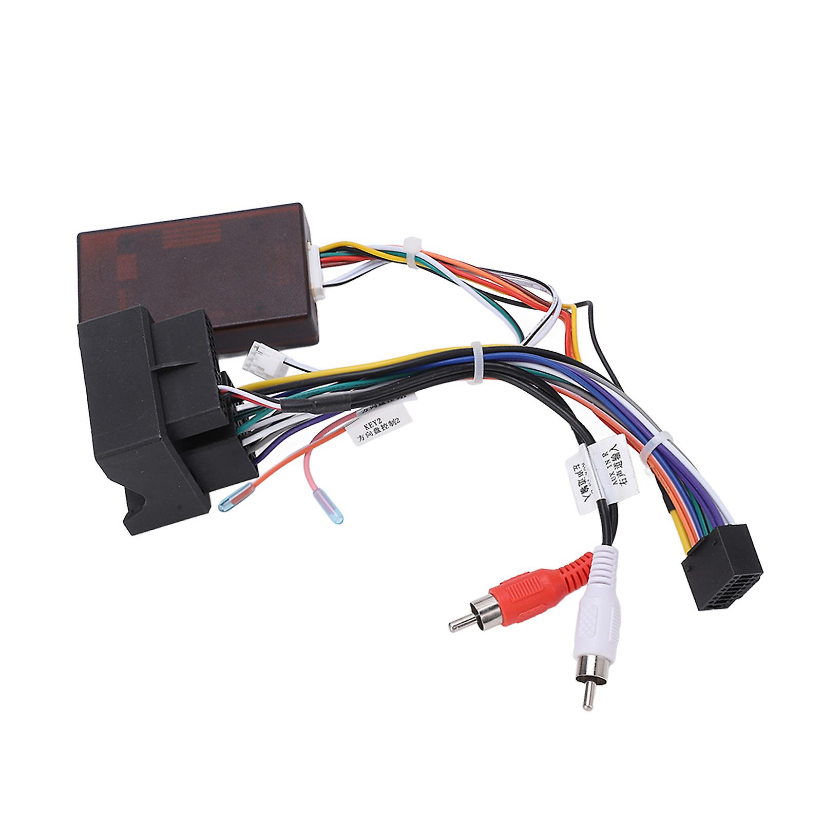 Radio Power Wiring Harness With Canbus Box For Android Navigation Replacement For Mercedes Benz B200 Viano 0818