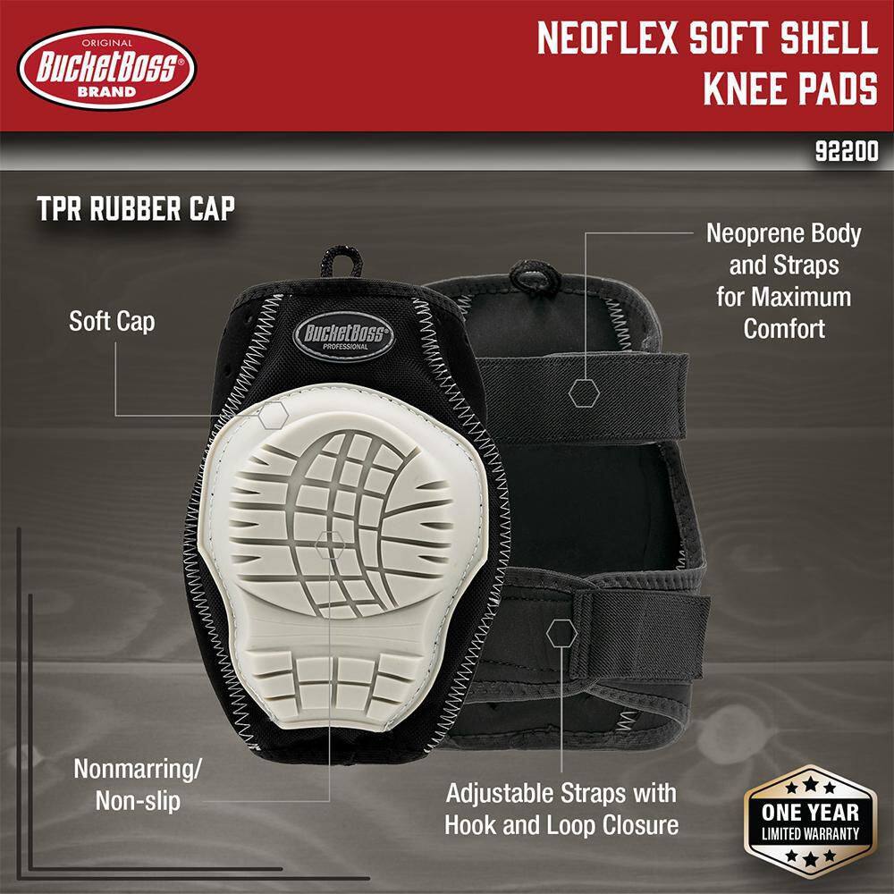 BUCKET BOSS NeoFlex Soft Shell Knee Pad (1-pair) 92200