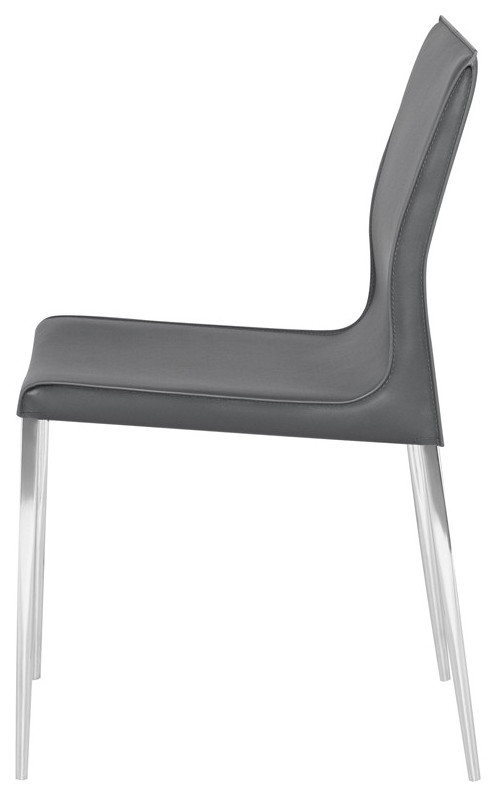 Janison Dining Chair Set Of 2   Midcentury   Dining Chairs   by Rustic Home Furniture Deco  Houzz