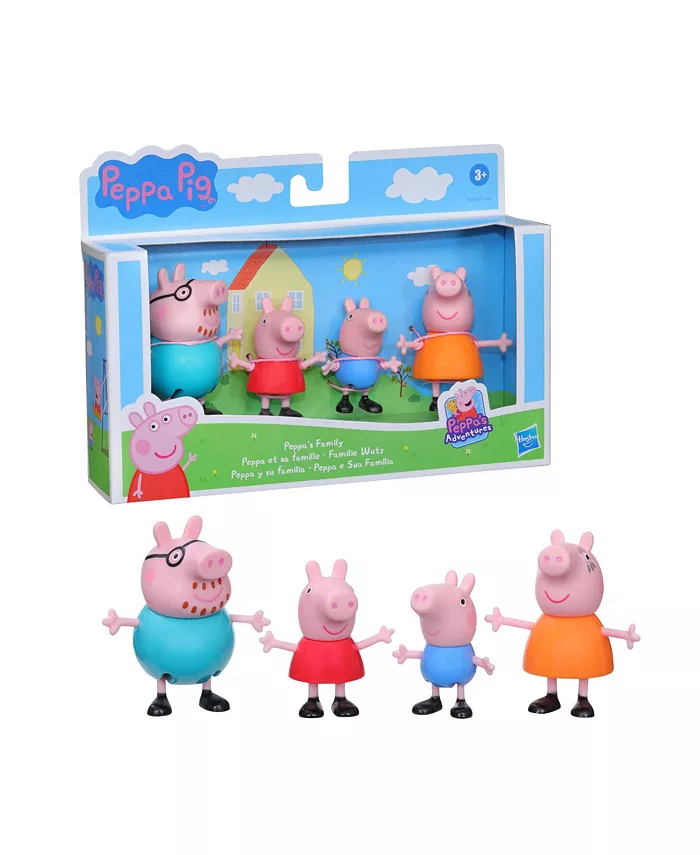 Peppa Pig Pep Family Figure Set