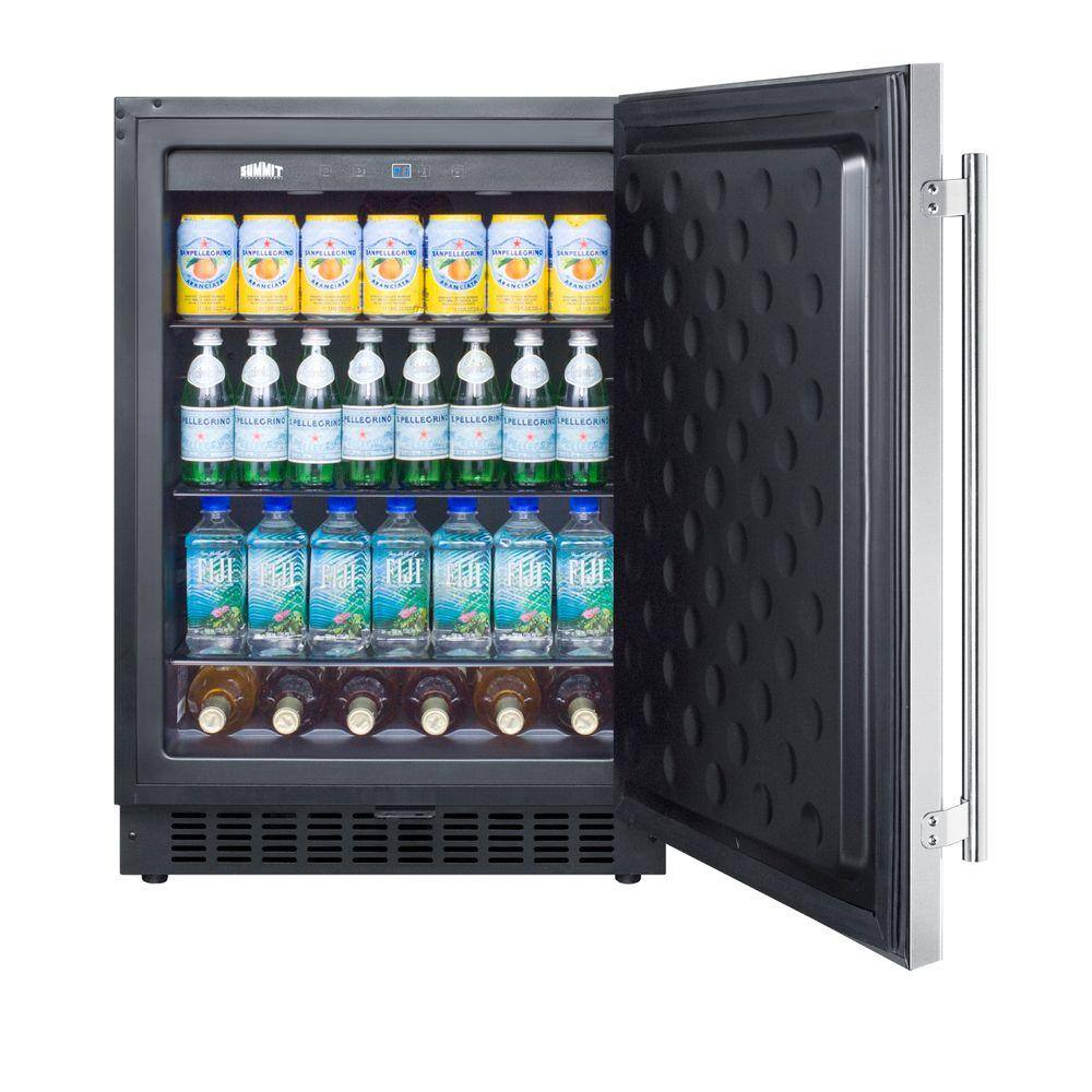 Summit Appliance 4.6 cu. ft. Mini Fridge in Stainless Steel SPR627OS