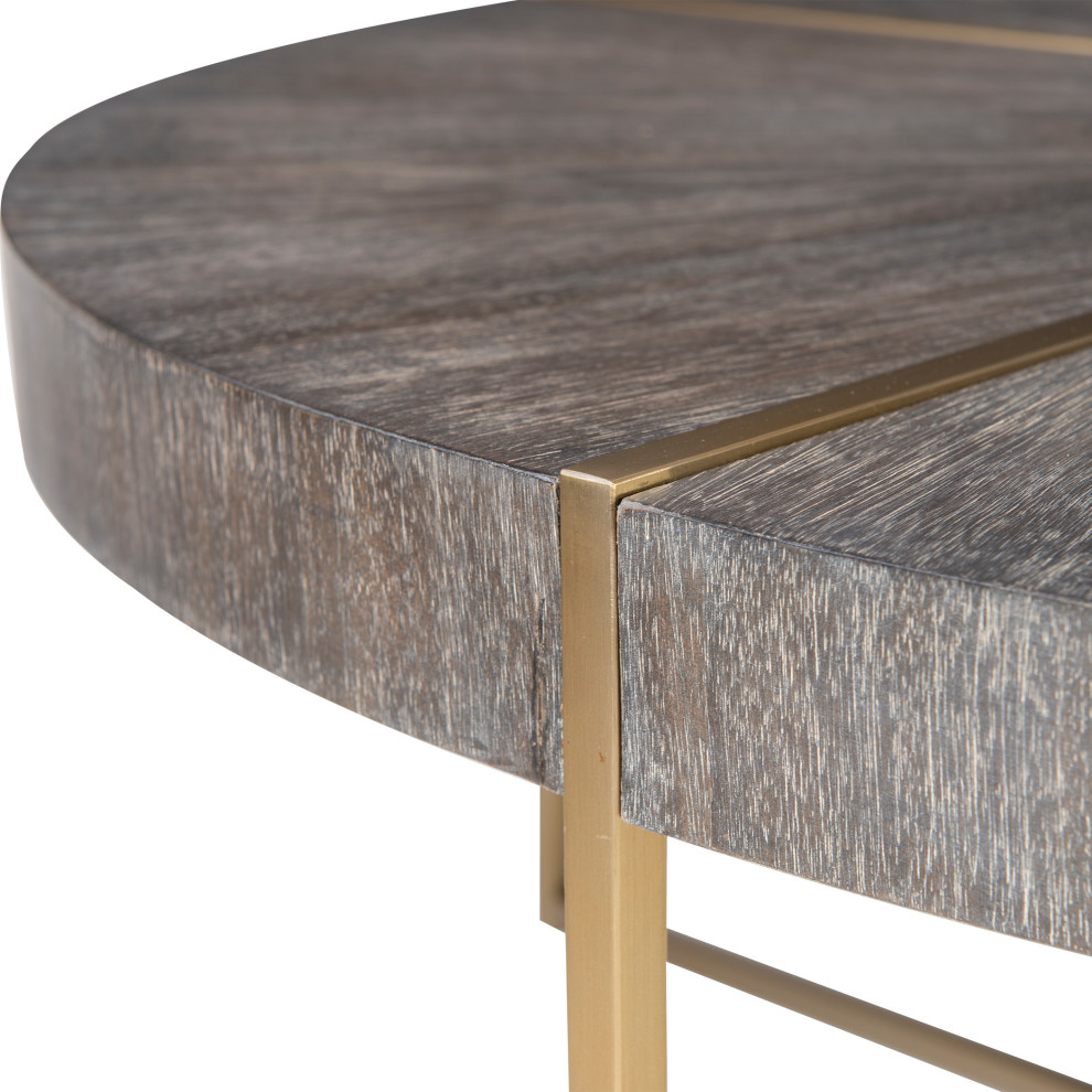 Uttermost Taja Round Coffee Table   Contemporary   Coffee Tables   by Buildcom  Houzz