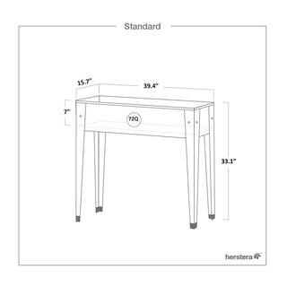 Herstera Urban Planter 39.3 in. L x 15.7 in. D x 33 in. H Silver Galvanized Steel Raised Planter HER2000