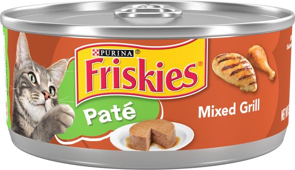 Friskies Classic Pate Mixed Grill Canned Cat Food