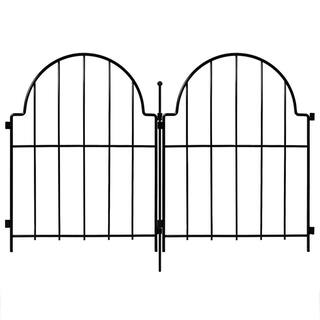 22 in. Metal Garden Fence 10 Pack TG-B55H-29