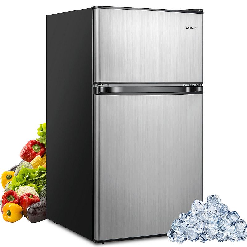 3.2 Cu. Ft Compact Mini Fridge with 5 Temperature Settings Dorm Fridge