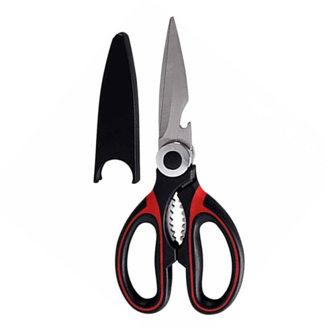 Heavy Duty Stainless Steel Kitchen Scissors,Multipurpose Ultra Sharp Utility Scissors, Professional Poultry Shears for Bone, Chicken, Meat, Fish, Turkey,Vegetables,Barbecue Scissors.