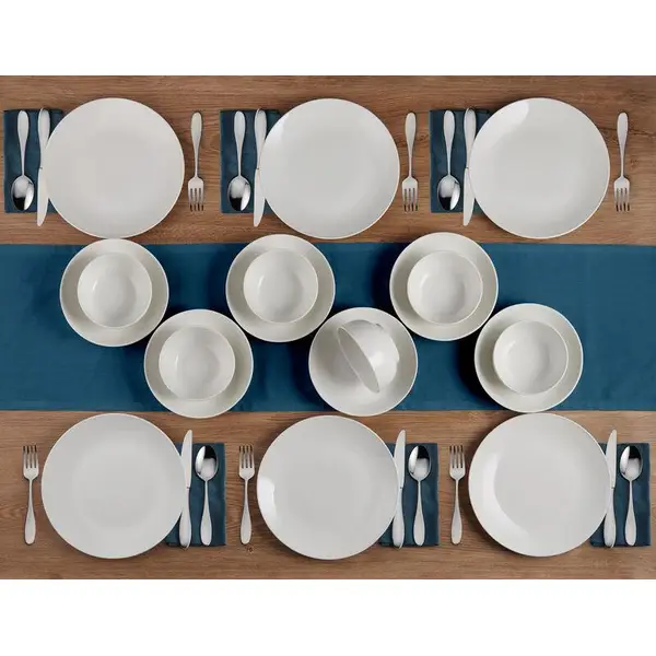 Studio Nova 18-Piece Alexis Porcelain Dinnerware Set