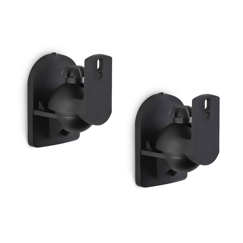 mount-it! Dual Low Profile Universal Speaker Wall Mounts MI-SB28